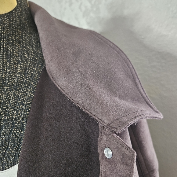 Truth by Republic faux leather button up large - Picture 3 of 6